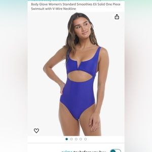 Body Glove Women's Smoothies Eli One-Piece Swimsuit Sz.M